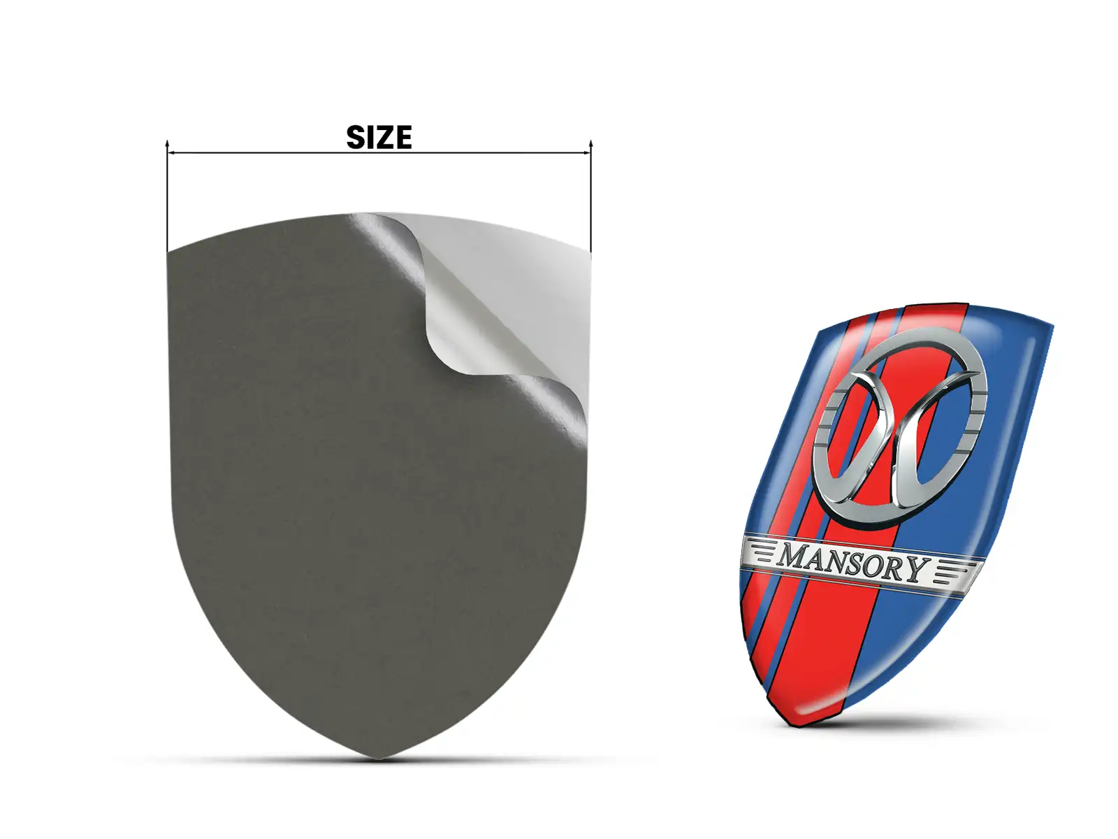 Mansory Autoemblem Hochwertig Professionell Anpassbar